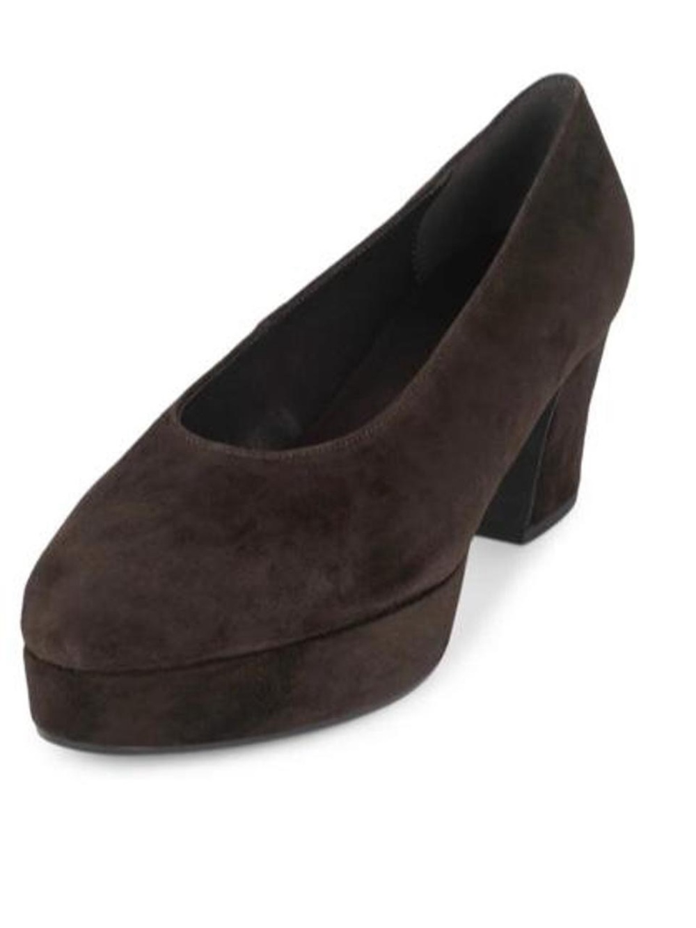 Jeffrey Campbell - Chapters - Dark Brown Suede Platform Pump